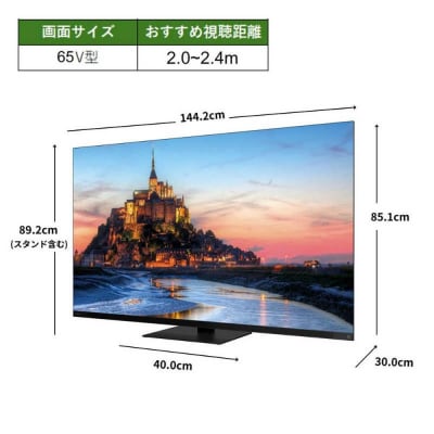 TVS REGZA【標準設置費込み】4K有機ELテレビ REGZA (レグザ)65V型