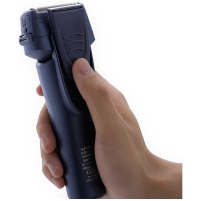 ヤマゼン USB充電式電気シェーバー LASIKU ブルー[3枚刃 /AC100V-240V]