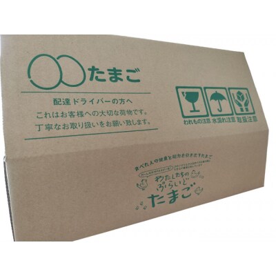 【定期便:12か月】単なる平飼いではない『わたしたちのぷらいどたまご』6パック(60個)セット