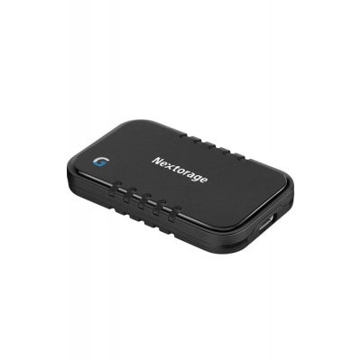 Nextorage L字コネクターのショートケーブル付き ポータブルSSD　Gシリーズ　4TB