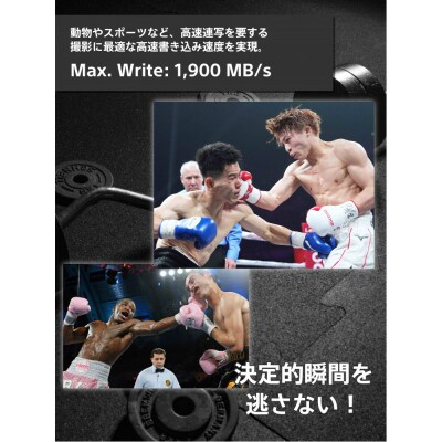 NX-A2PROシリーズ VPG800 CFexpress Type Aメモリーカード 320GB