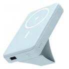急速充電ワイヤレスモバイルバッテリー 10000mAh MagSafe対応【ベビーブルー】