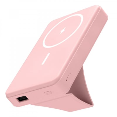 急速充電ワイヤレスモバイルバッテリー 10000mAh MagSafe対応【チェリーブロッサム】