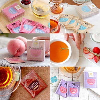 H&F BELX　ノンカフェインティー 個包装ティーバッグ5包×6個セット