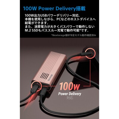 PS5拡張用ヒートシンク一体型SSDケース エンクロージャー NX-EN1PRO