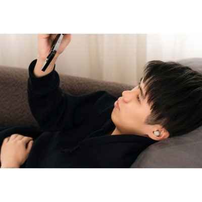 極小ワイヤレスイヤホン final ZE500 for ASMR 【DARK GRAY】