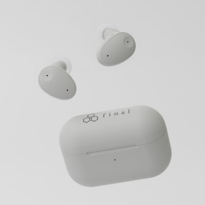 ANC完全ワイヤレスイヤホン final ZE300 GREIGE / ZE3000 小型モデル 