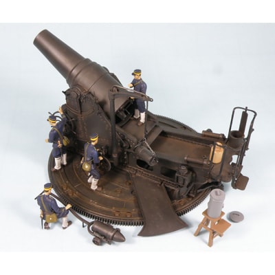 【G44】1/35 日本陸軍 二十八糎榴弾砲(砲兵4体付)