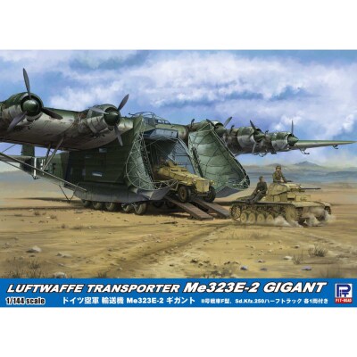 【SN23】1/144 ドイツ空軍 輸送機 Me323E-2 ギガント