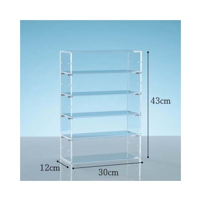 アクリルコレクションケースBタイプ　W30cm×D12cm×H43cm　　1台【無色透明】