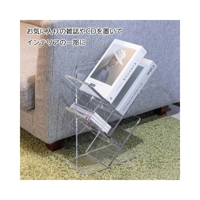 ブックシェルフ アクリル製  1台 