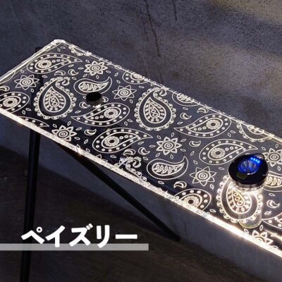 ゴールゼロ用シェード　ホールドギアラック　1個　アウトドア　川崎市自社工場一貫生産品【ペイズリー】