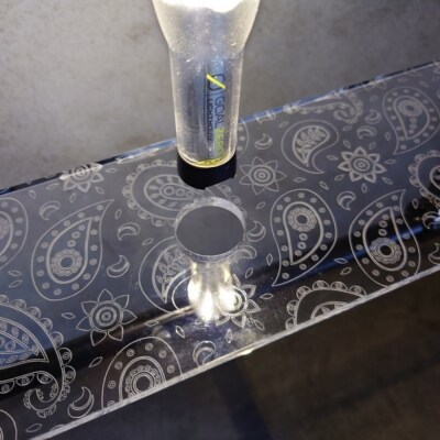 ゴールゼロ用シェード　ホールドギアラック　1個　アウトドア　川崎市自社工場一貫生産品【ペイズリー】