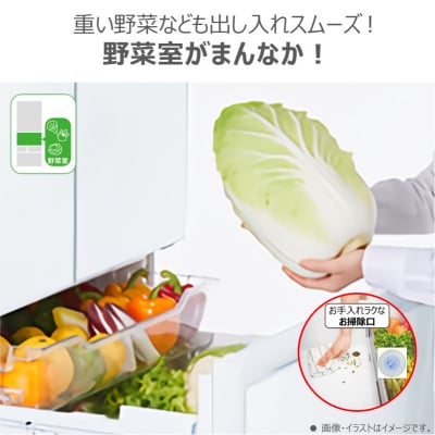 東芝 冷蔵庫【標準設置費込み】601L 両開き GR-A600FH(EW)【kw0240-0490】