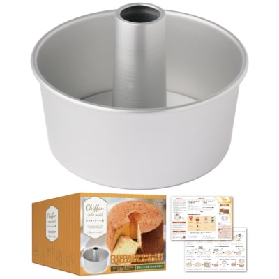 【雑誌掲載モデル】 シフォンケーキ型 シフォン型 17cm　【kw0286-0004】