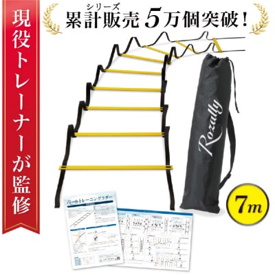 【現役トレーナー監修】 トレーニングラダー ラダー 7m　【kw0286-0008-2】