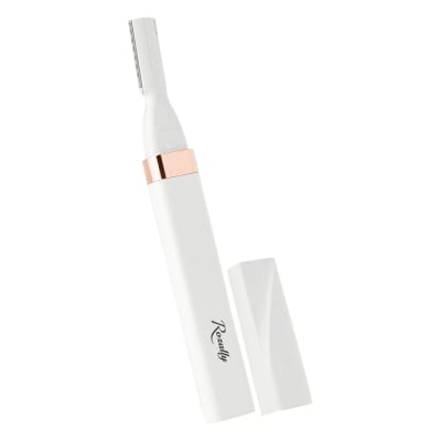 【美容師が監修】 眉毛シェーバー USB ホワイト×ローズゴールド　【kw0286-0066-1】