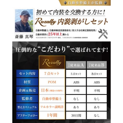 【自動車整備士が監修】 内張剥がし 車 内装 リムーバー　【kw0286-0031】