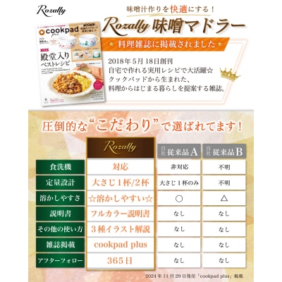 【雑誌掲載モデル】 味噌マドラー 計量味噌マドラー 2個入り　【kw0286-0035-2】