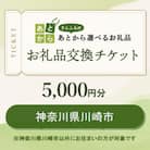 神奈川県川崎市　お礼品交換チケット　5,000円分