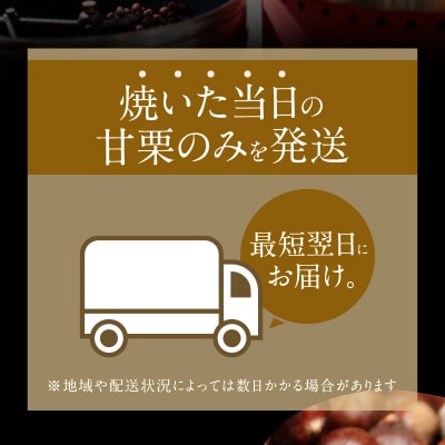 この道50年の職人が焼く、やさしい甘みたっぷりの「天津甘栗」800g!　H045-053