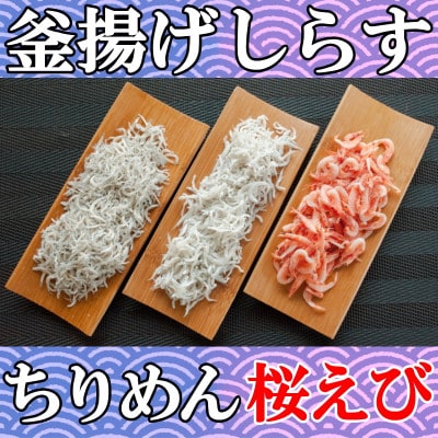 しらす屋のおすすめ【しらす 桜えび わかめ しらす佃煮】
