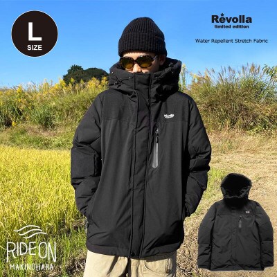 【L】Revolla 撥水ストレッチ中綿フードジャケット