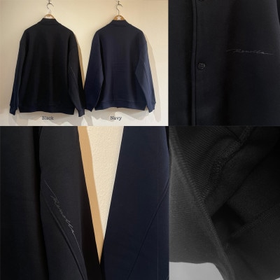 【ネイビー・L】 シークレットプリントジャケット