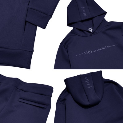 Revolla イケオジ リラックスセットアップ 【ネイビー・L】