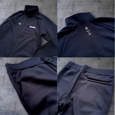 Revolla アーバンスウィング ゴルフセットアップ【ネイビー・L】