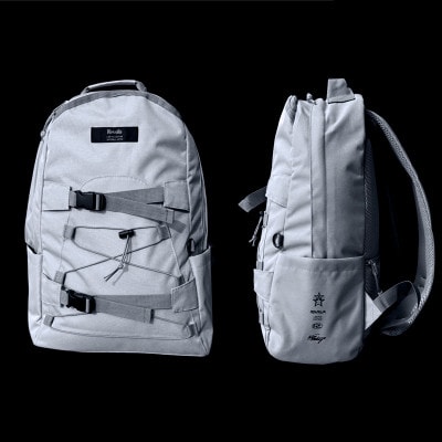 背面セキュリティーポケット付き 全天候型 エクスプローラーリュック 28リットル 【グレー】