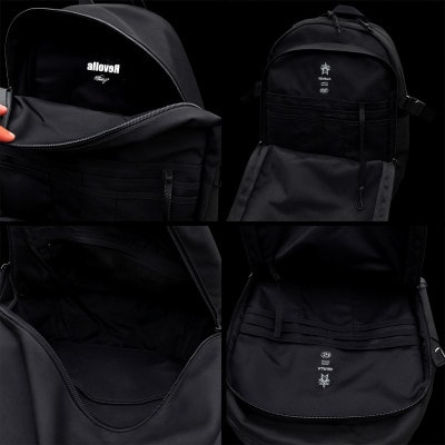 【ブラック】Revolla Secure Backpack 背面ポケット多収納リュック