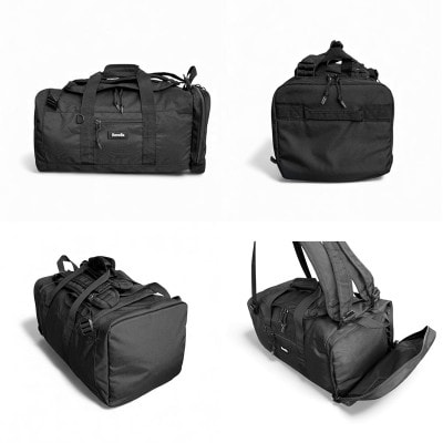 ボストン&ショルダー&リュック　3WAYゴルフバッグ【ブラック】