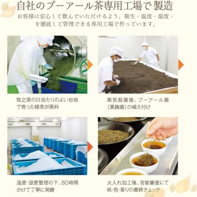 お茶の荒畑園　国産プーアール茶　茶流痩々(5g×30ティーバッグ)【低カフェイン茶使用】