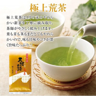 【さとふる限定】【5月上旬より順次発送】お茶の荒畑園　【新茶】極上荒茶100g×3袋セット【受付中】