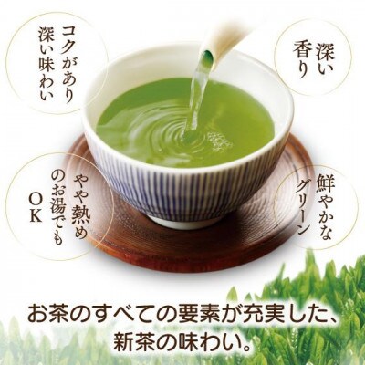 【さとふる限定】【5月上旬より順次発送】荒畑園　【新茶】大地の旬(100g)×3袋セット【受付中】
