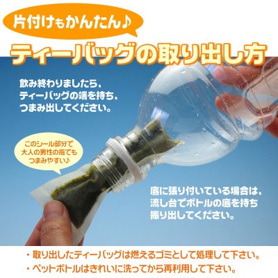 細なが～いアイデア緑茶ティーバッグ 500ml緑茶が180本作れるセット