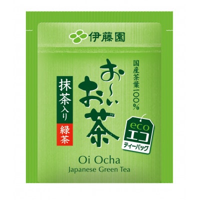 伊藤園 お～いお茶エコティーバッグ 抹茶入り緑茶 20袋×10セット(1ケース)