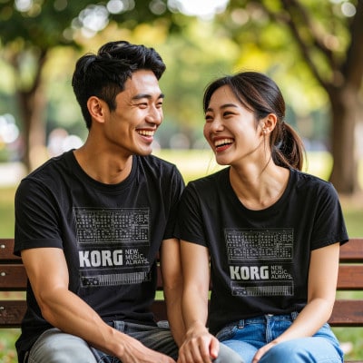 コルグ プレミアムTシャツ アナログシンセ(Sサイズ)