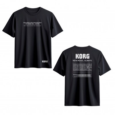 コルグ プレミアムTシャツ アナログシンセ/Backプリント(Sサイズ)