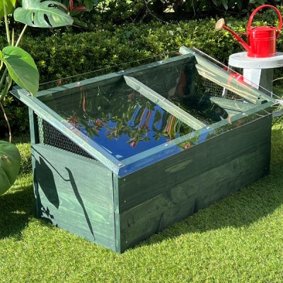 キエーロ　土置き型ラージ(奥行55cm)/グリーン