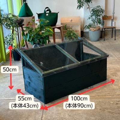 キエーロ　土置き型ラージ(奥行55cm)/グリーン