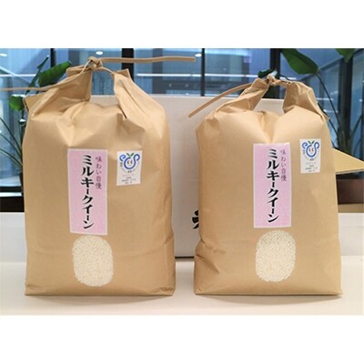 【令和元年産米】はまちゃん農園 ミルキークイーン精米10kg(5kg×2袋)