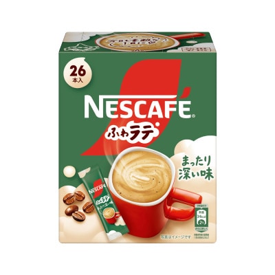 ネスカフェ エクセラ ふわラテ まったり深い味 26P×12箱(合計312杯)