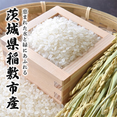 【令和5年産】稲敷市産「コシヒカリ」無洗米10kg(5kg×2p)