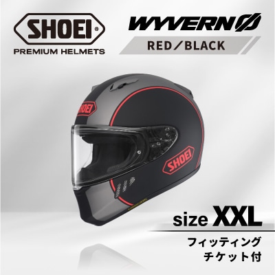 WYVERN 0 REBOOT TC-1(RED/BLACK)マットカラー XXL Fチケット付き