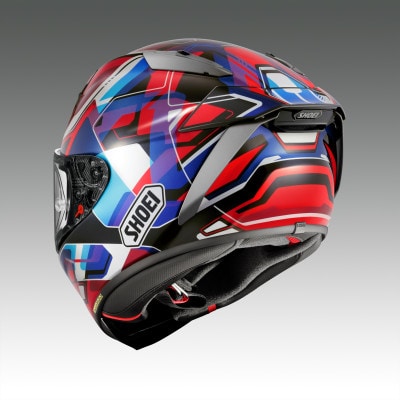 SHOEIヘルメット【X-Fifteen VALION(RED/BLUE)】XL Fチケット付