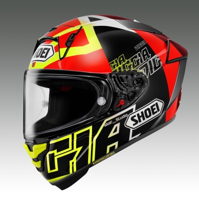 SHOEI「X-Fifteen DIGGIA 2(YELLOW/RED)」S PFSチケット付き