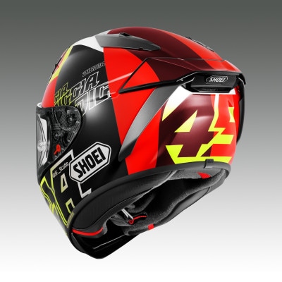 SHOEI「X-Fifteen DIGGIA 2(YELLOW/RED)」S PFSチケット付き