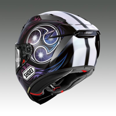 SHOEI「X-Fifteen KAGAYAMA(BLACK/WHITE)」L PFSチケット付